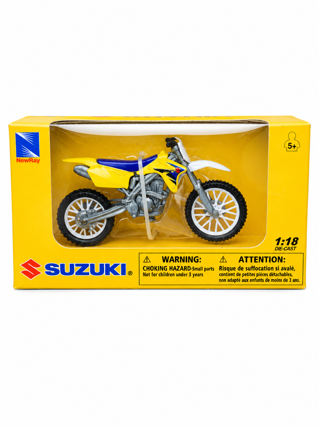 NewRay Suzuki RM-Z450 Toy model dirtbike (1/18 Scale)