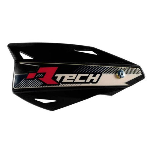 Black Rtech Universal Vertigo Handguards With Fitting Kit