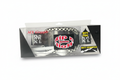 Checkered RNR Goggles on white background