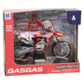 Justin Barcia SCALE 1:12 Red Bull GasGas 450 Toy Model Motocross Bike