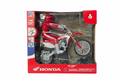 Honda Motorcycle Toy on white background