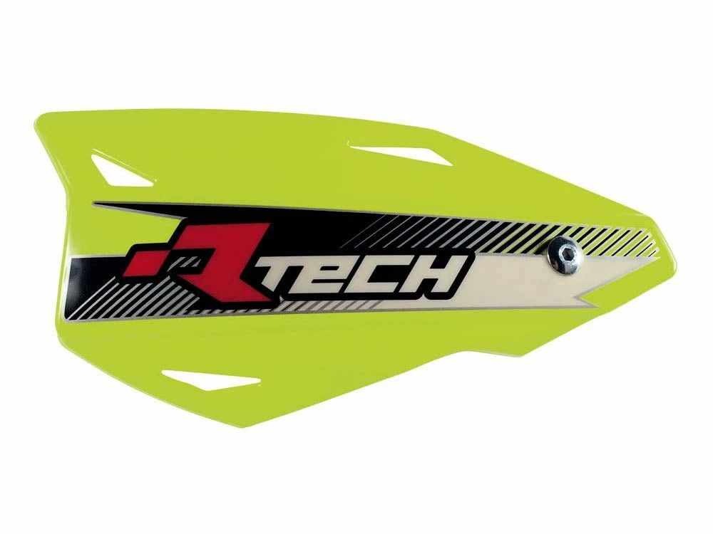 Yellow Rtech Universal Vertigo Handguards With Fitting Kit